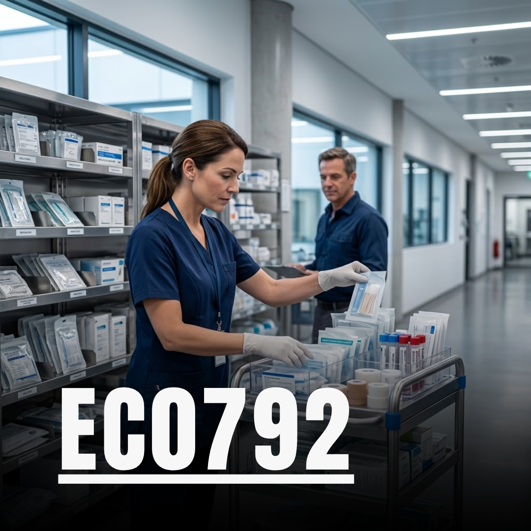 EC0792- Prestación de Servicios Auxiliares en el Manejo del Material de Consumo en Unidades de Atención Médica